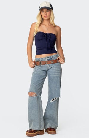 Annelise Strapless Top image number 2