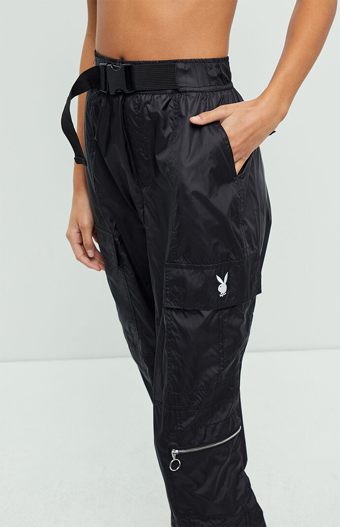 women's nylon cargo pants