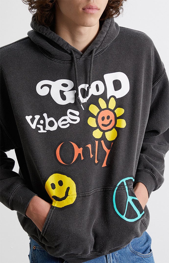 Smiley hoodie pacsun deals