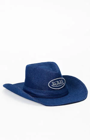 Denim Cowboy Hat image number 1