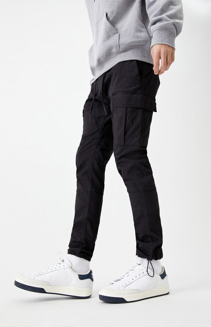 Pacsun black cargo pants online