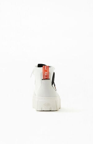 Women's White Pallatower High Top Sneakers image number 3