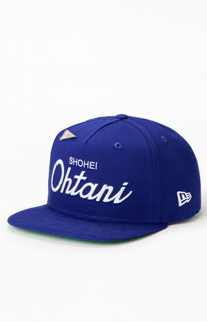 LA Dodgers Shohei Ohtani Pin 9FIFTY Snapback Hat image number 4