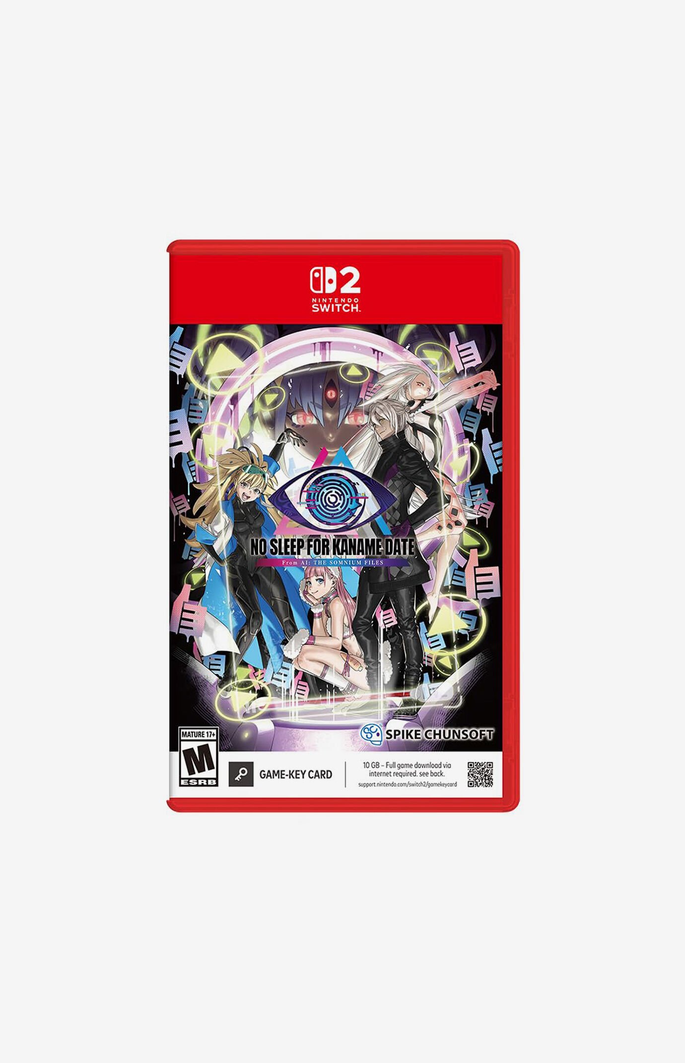 No Sleep For Kaname Date - From AI: The Somnium Files Aiba Edition Nintendo Switch 2 (Game-Key Card) Video Game