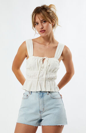 Sunset Mist Ruched Top image number 1