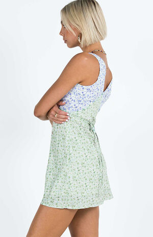 Two Tone Nellie Mini Dress image number 3