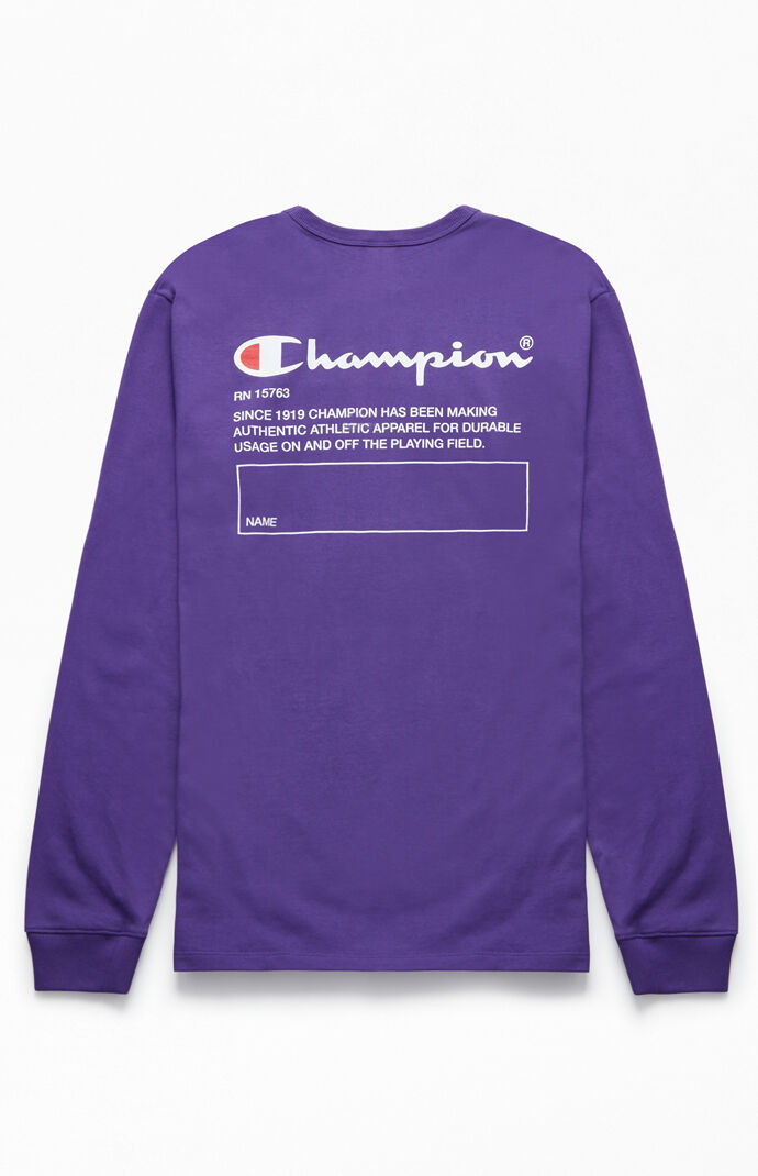 champion authentic athletic apparel t shirt