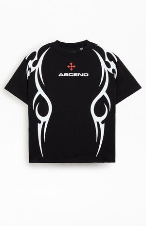 Ascend Cyber Cropped Boxy T-Shirt image number 1