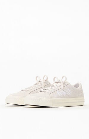 x White Sand&nbsp;Converse&nbsp;One Star Pro OX Shoes image number 2