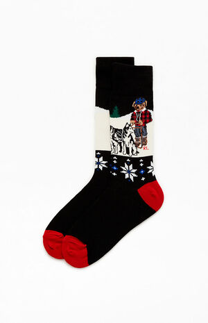 Polo Bear Cotton-Blend Trouser Socks image number 1