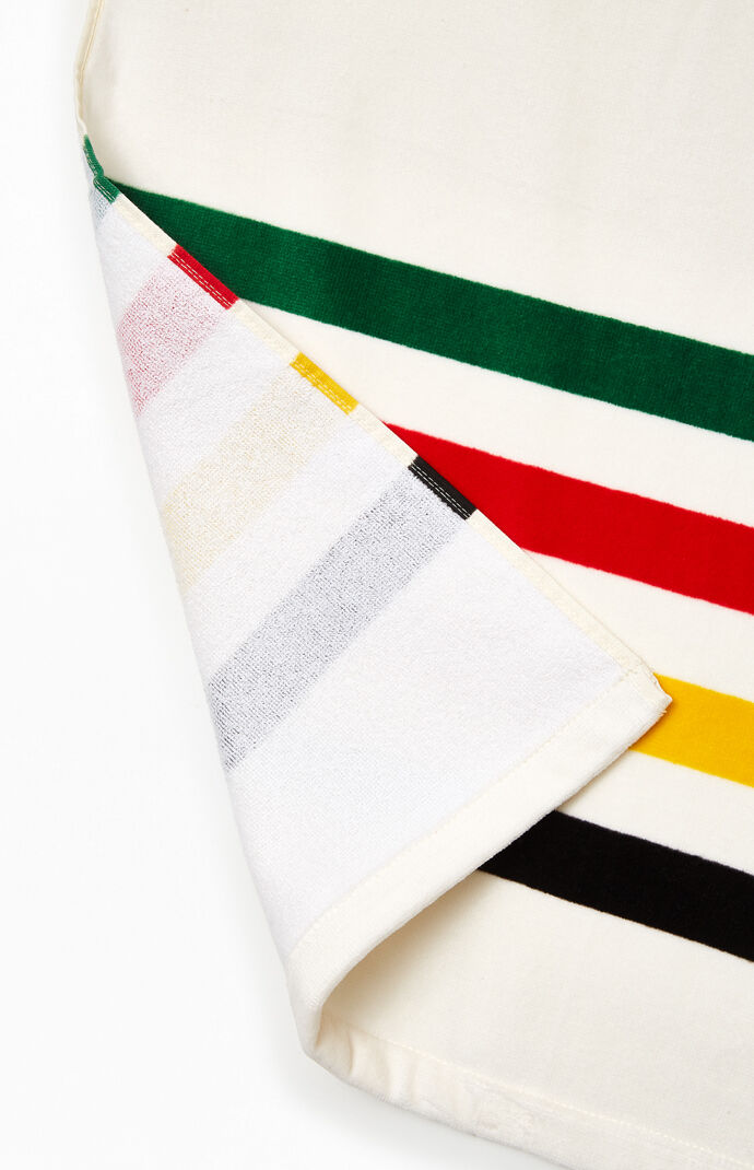 Glacier Printed Beach Towel