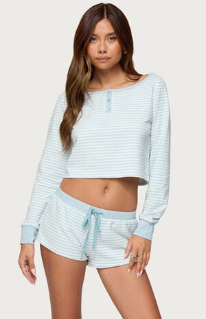 Margret Striped Long Sleeve Top image number 1