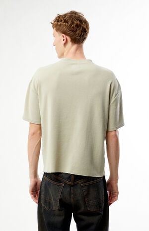 Dark Desert Waffle Knit T-Shirt image number 4