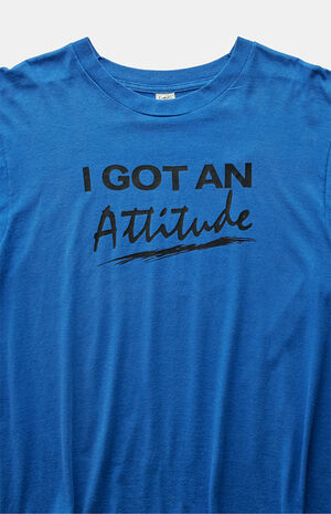 80s I Got an Attitude Graphic T-Shirt image number 3