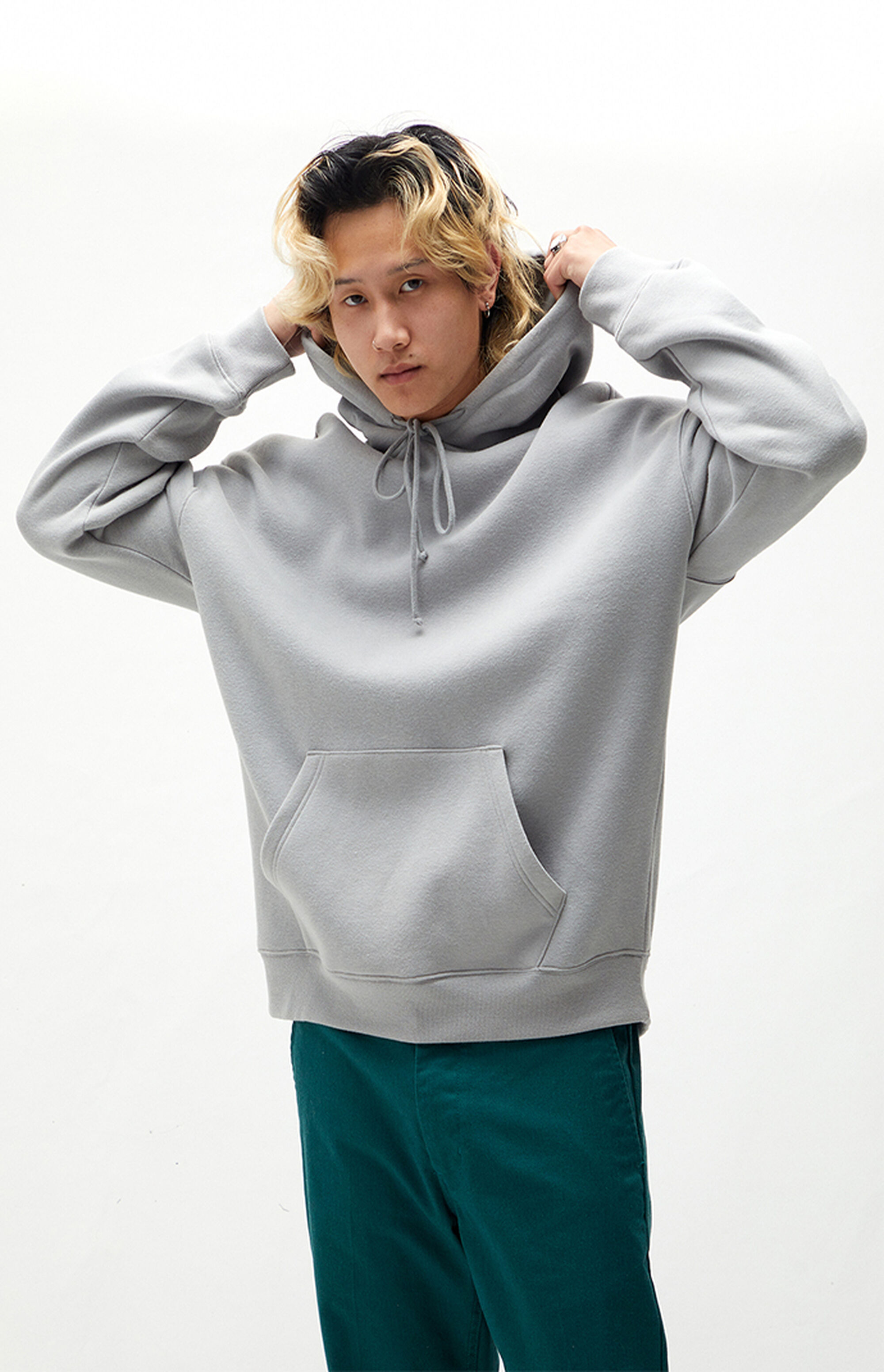 PacSun Ultimate Gray Basic Hoodie PacSun