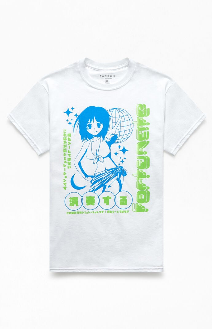 Pacsun Fortunate Anime T Shirt Pacsun
