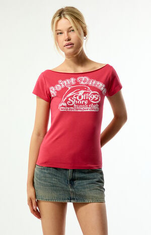 Point Dume Off-The-Shoulder T-Shirt image number 2