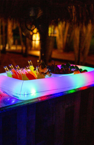 Inflatable Illuminated LED Buffet Pool Cooler image number 2