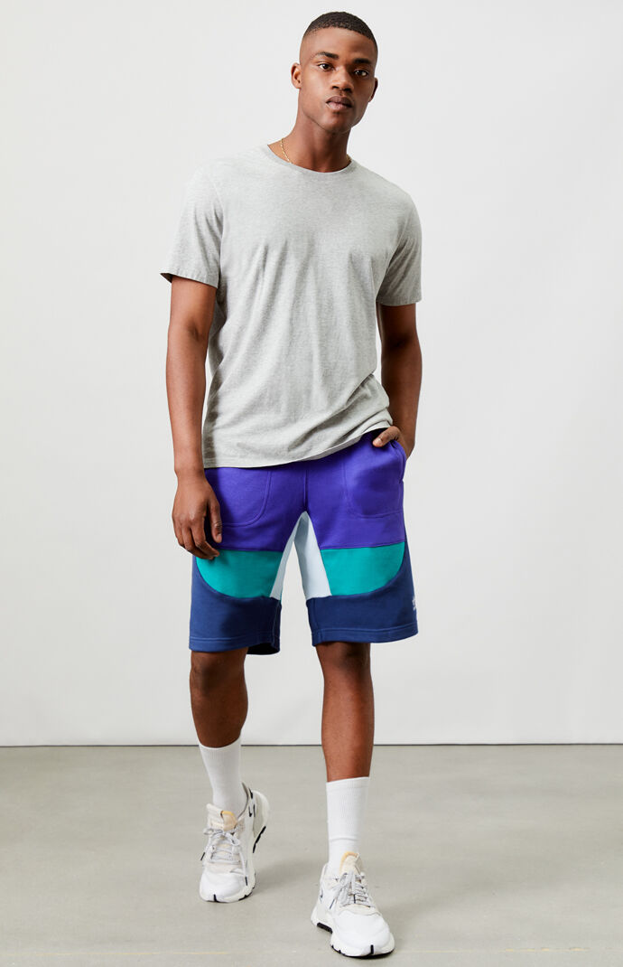 Colorblock Sweat Shorts