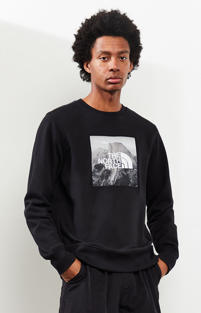 north face hoodless sweatshirt