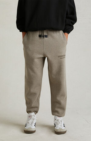 ESSENTIALS Heather Grey Sweatpants image number 3