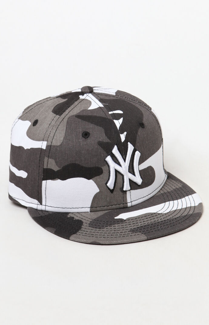 New Era Yankees Camouflage Fitted Hat Pacsun