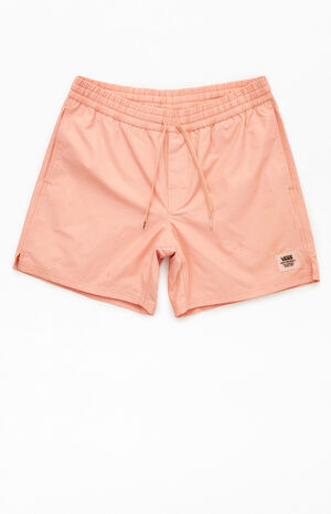 Coral Primary Volley Shorts Coral Primary Volley Shorts image number null