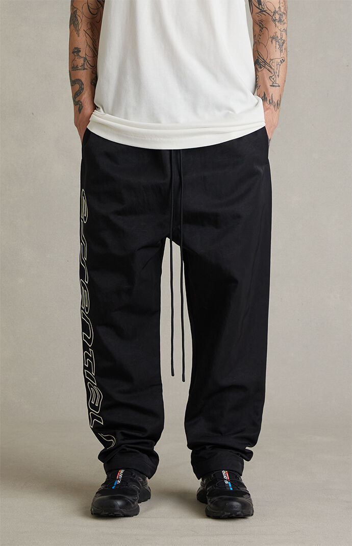 Fear of God ESSENTIALS Vintage Black Active Trace Relaxed Track