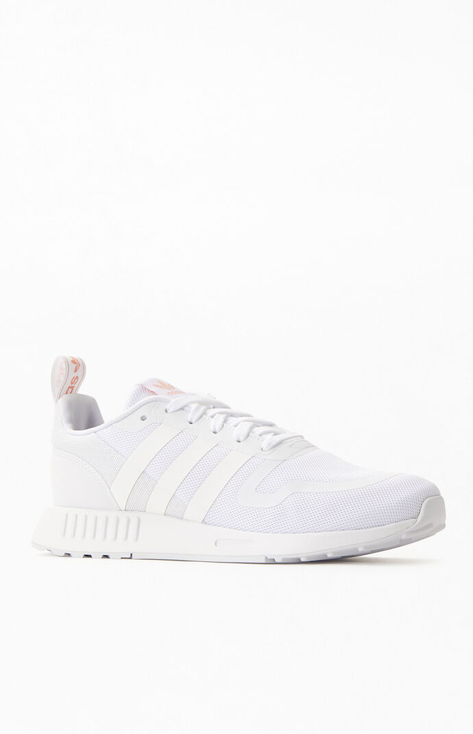 White Smooth Runner Sneakers