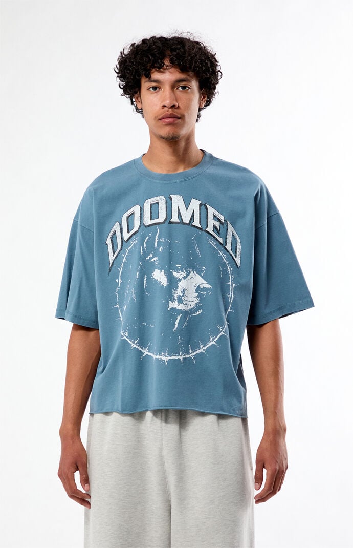 Pacsun Doomed Cropped Boxy T-Shirt