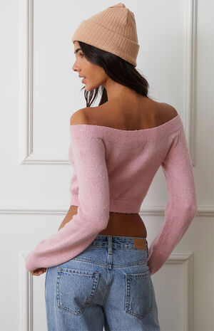Poppy Off-The-Shoulder Sweater image number 4