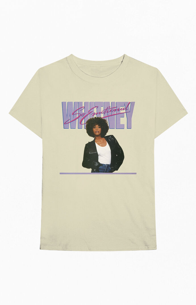 whitney houston t shirt