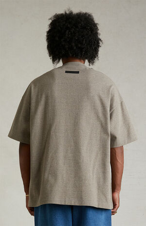 Heather Grey Heavy T-Shirt image number 4