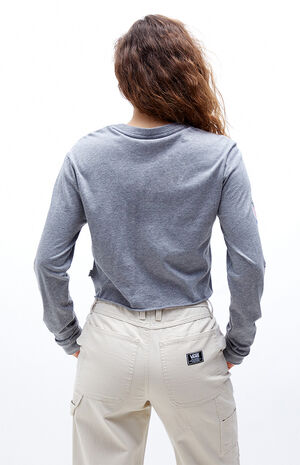 Trinketz Long Sleeve Cropped T-Shirt image number 4