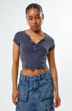 Henley Short Sleeve Top image number 1