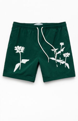 Field Applique 6.5" Swim Trunks