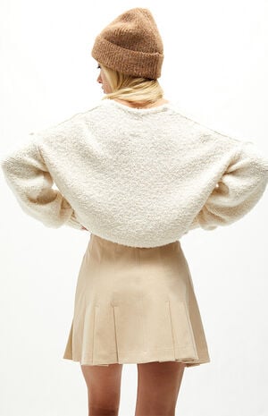 Sugar & Spice Vegan Leather Mini Skirt image number 3