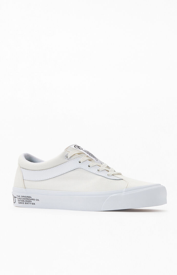 all white vans pacsun