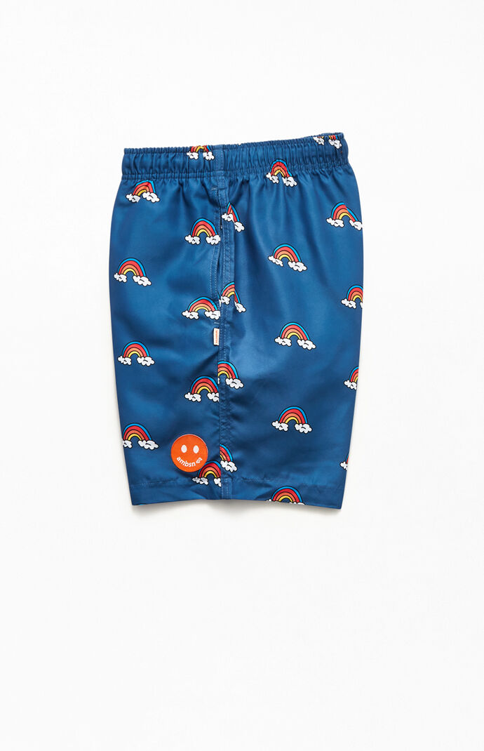 Rainbows 17" Swim Trunks