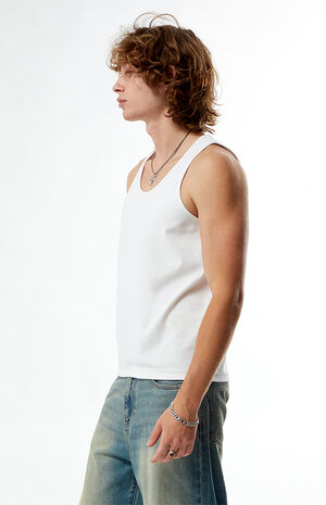 by Pacsun Ribbed Tank Top image number 3