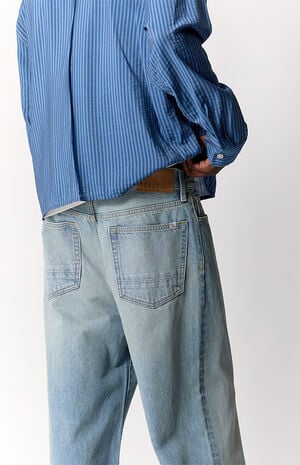 Blake Extreme Baggy Jeans Light Blue Wash image number 5