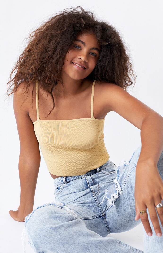 Ribbed Knit Tank Top
