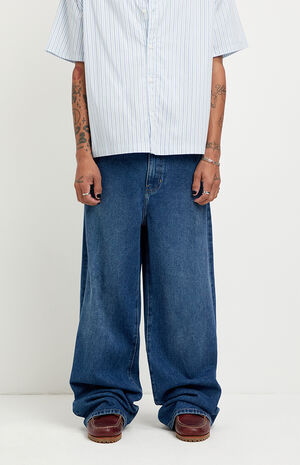 Blake Extreme Baggy Jeans Medium Blue image number 2