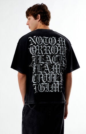 x Civil Active Pain Ripped Oversized T-Shirt image number 5