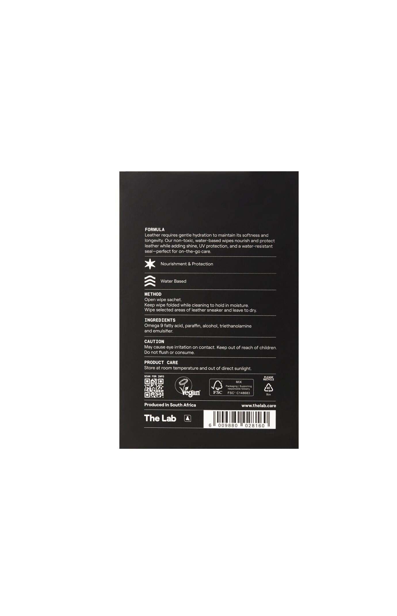 The Lab Leather Sneaker Wipes
