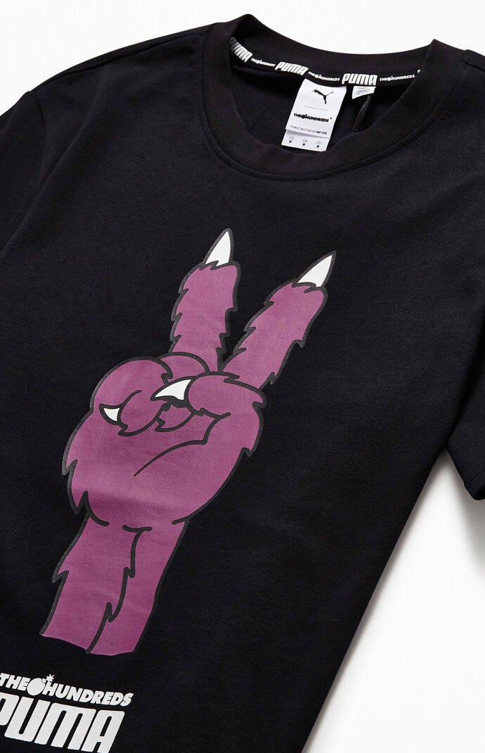 x The Hundreds Black T-Shirt