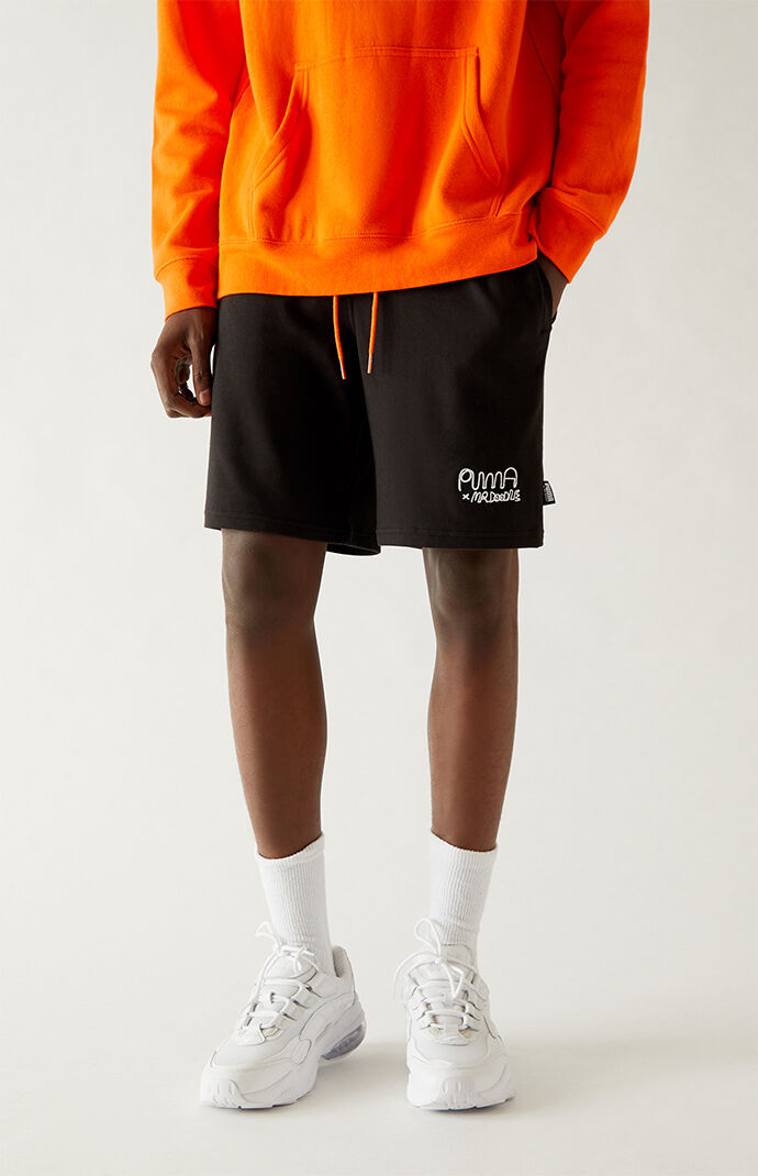 x Mr. Doodle Colorblock Sweat Shorts