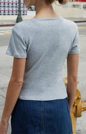 Silver Short Sleeve T-Shirt image number 3