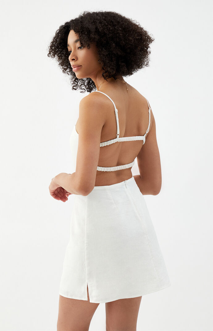 Bungee Back Mini Dress