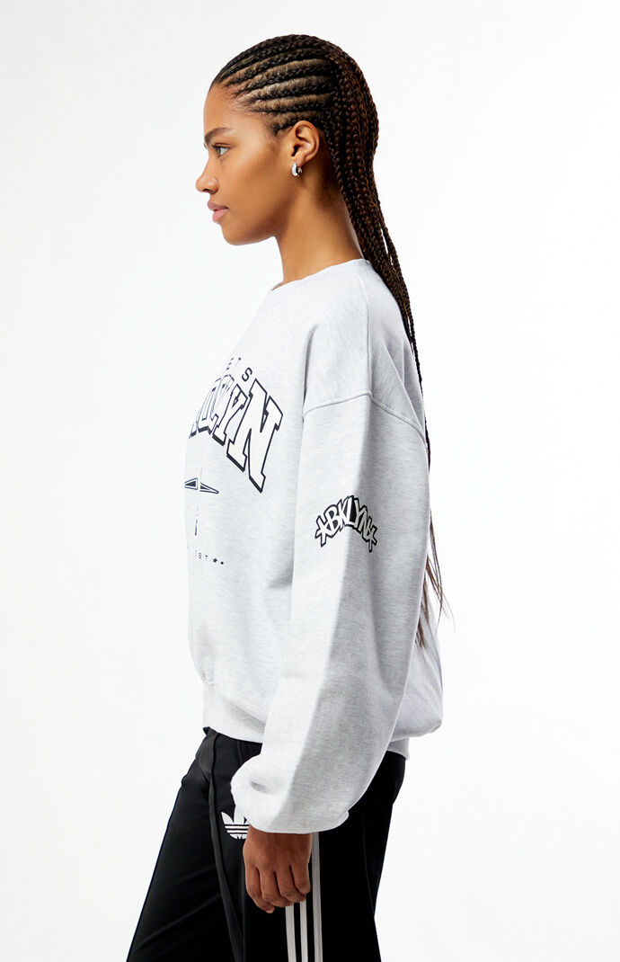 QORE Brooklyn Nets Crew Neck Sweatshirt